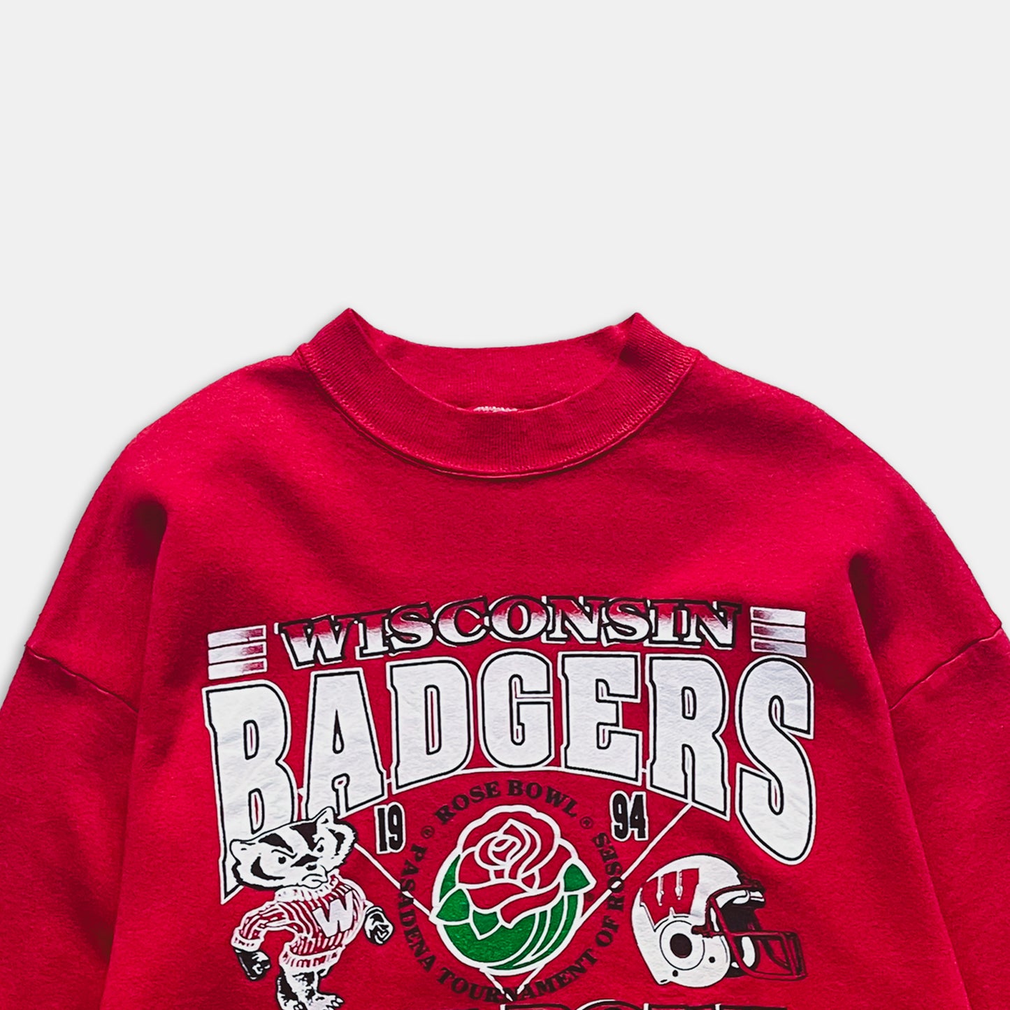 Wisconsin Badgers Rose Bowl Sweatshirt - 1994 - L