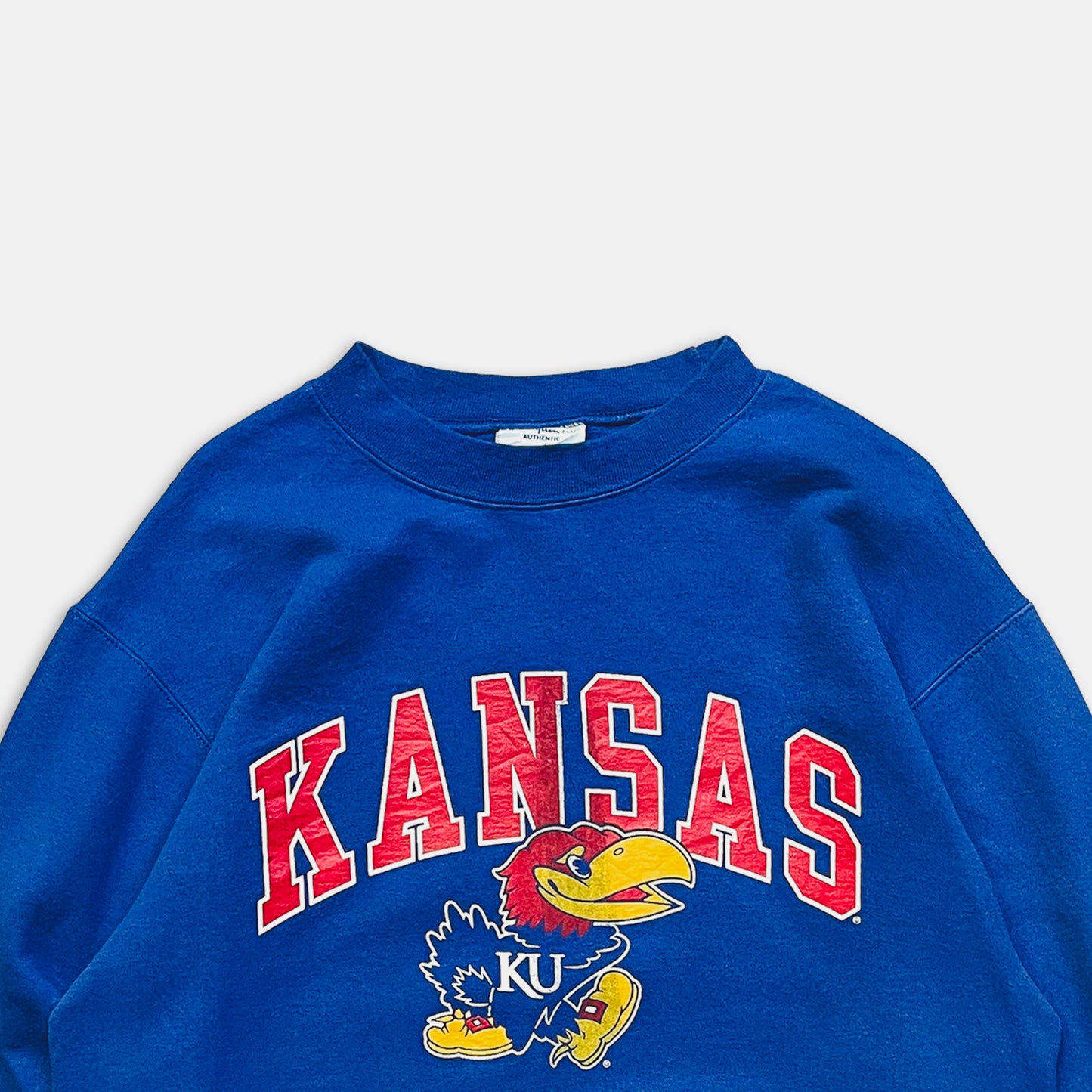 Kansas Jayhawks Sweatshirt - 1990s - M