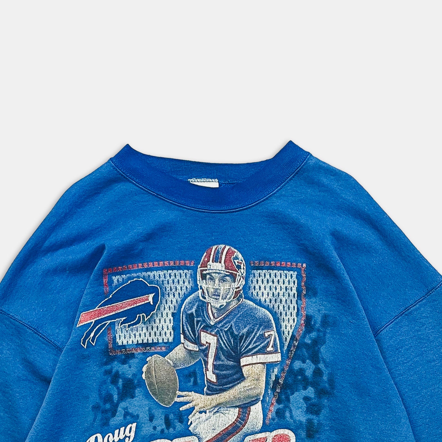 Buffalo Bills Doug Flutie Sweatshirt - 1990s - XL