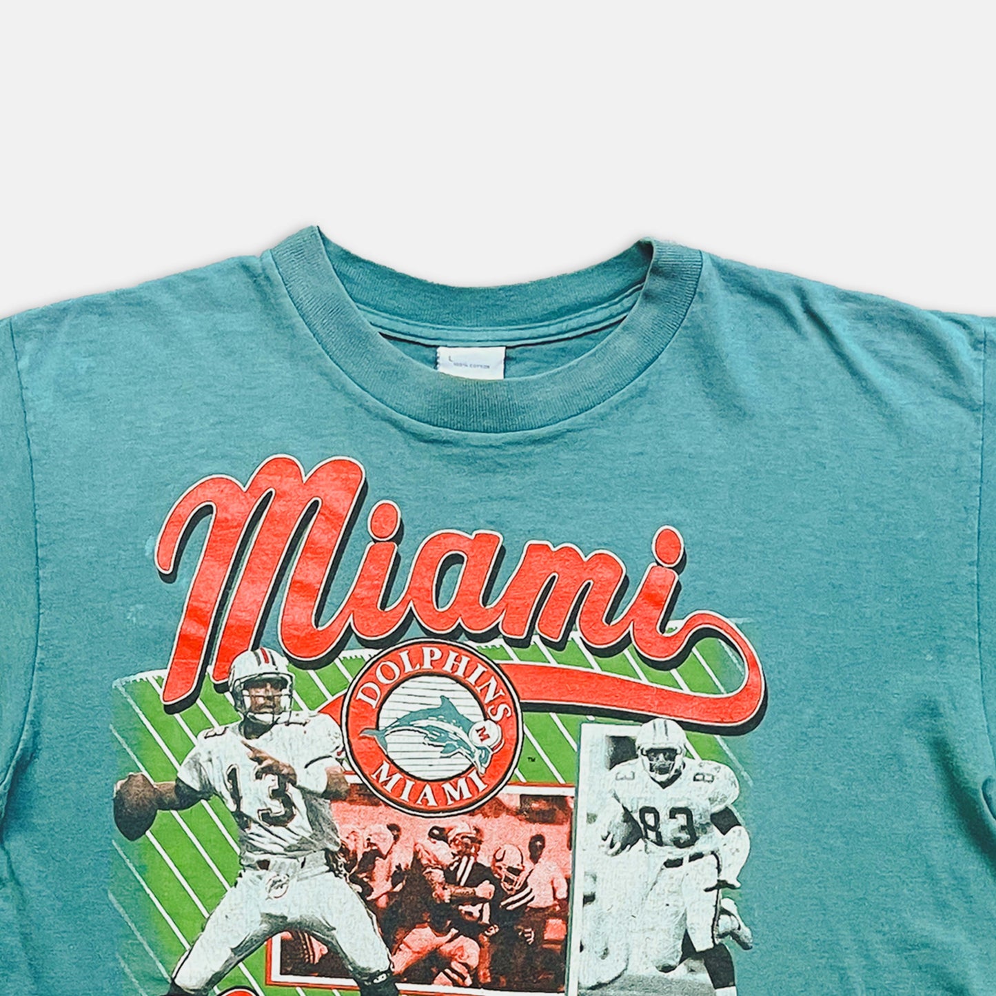 Miami Dolphins T-Shirt - 1990 - L