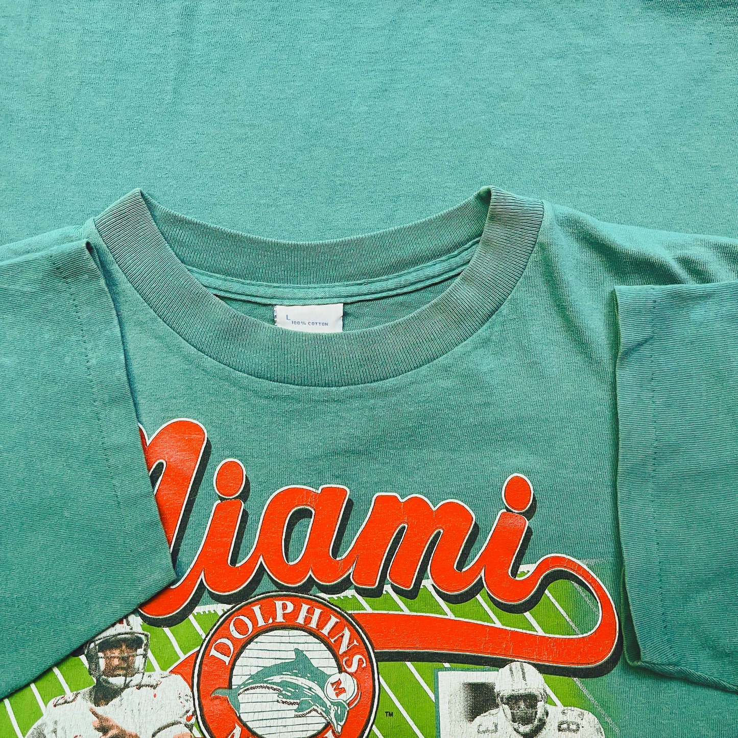 Miami Dolphins T-Shirt - 1990 - L