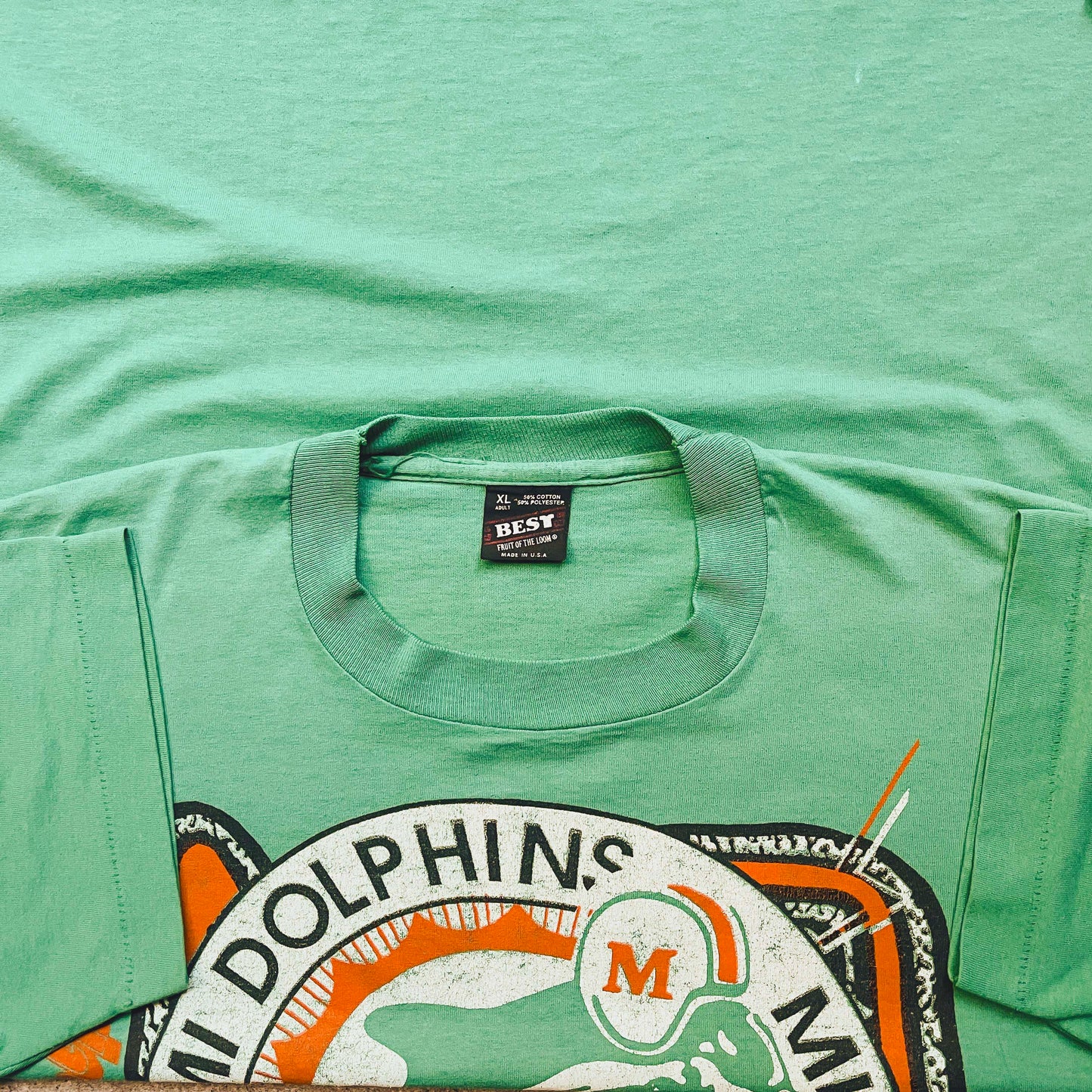 Miami Dolphins T-Shirt - 1990s - XL