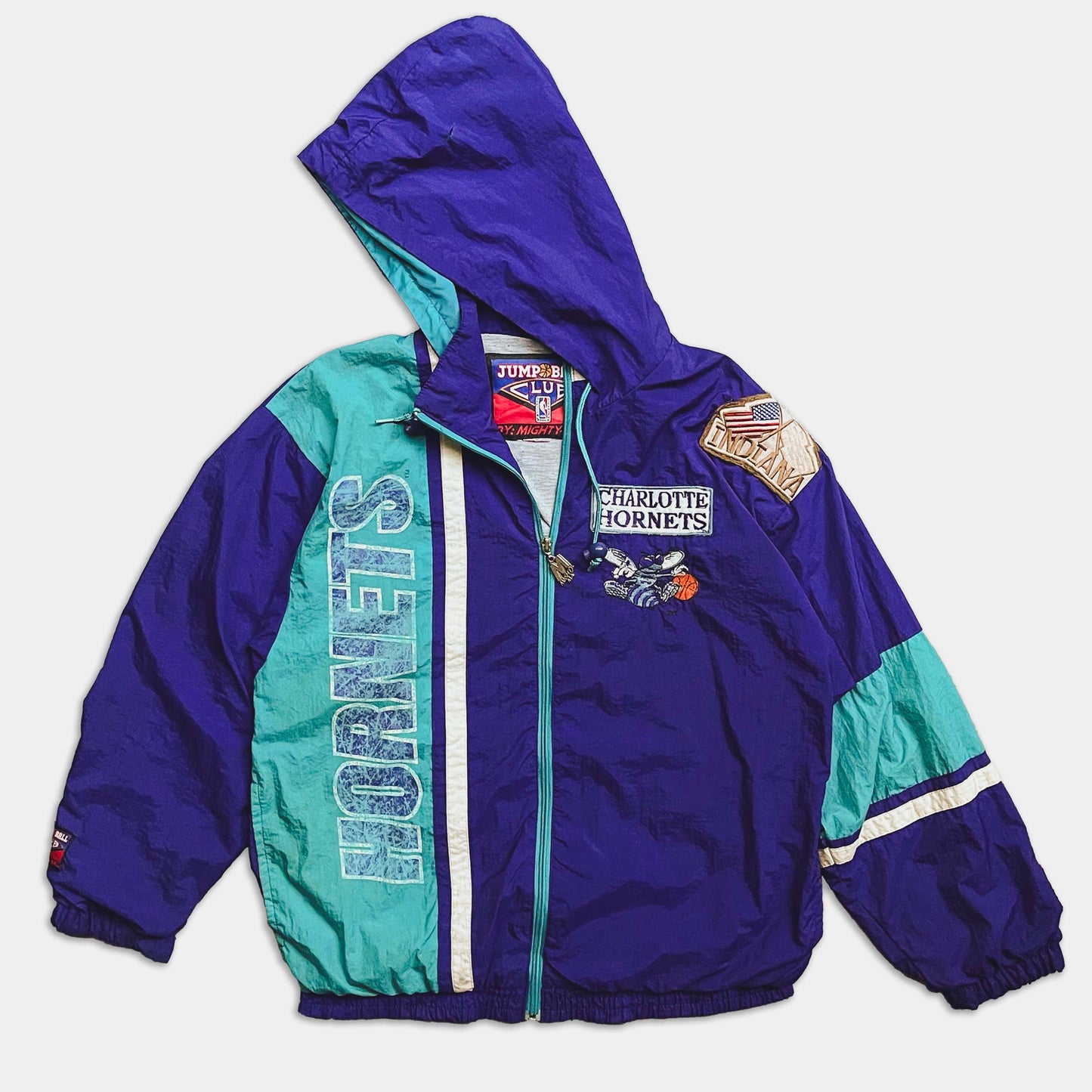 Charlotte Hornets Hooded Jacket - 1990s - S