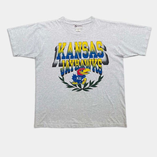 Kansas Jayhawks T-Shirt - 1990s - L