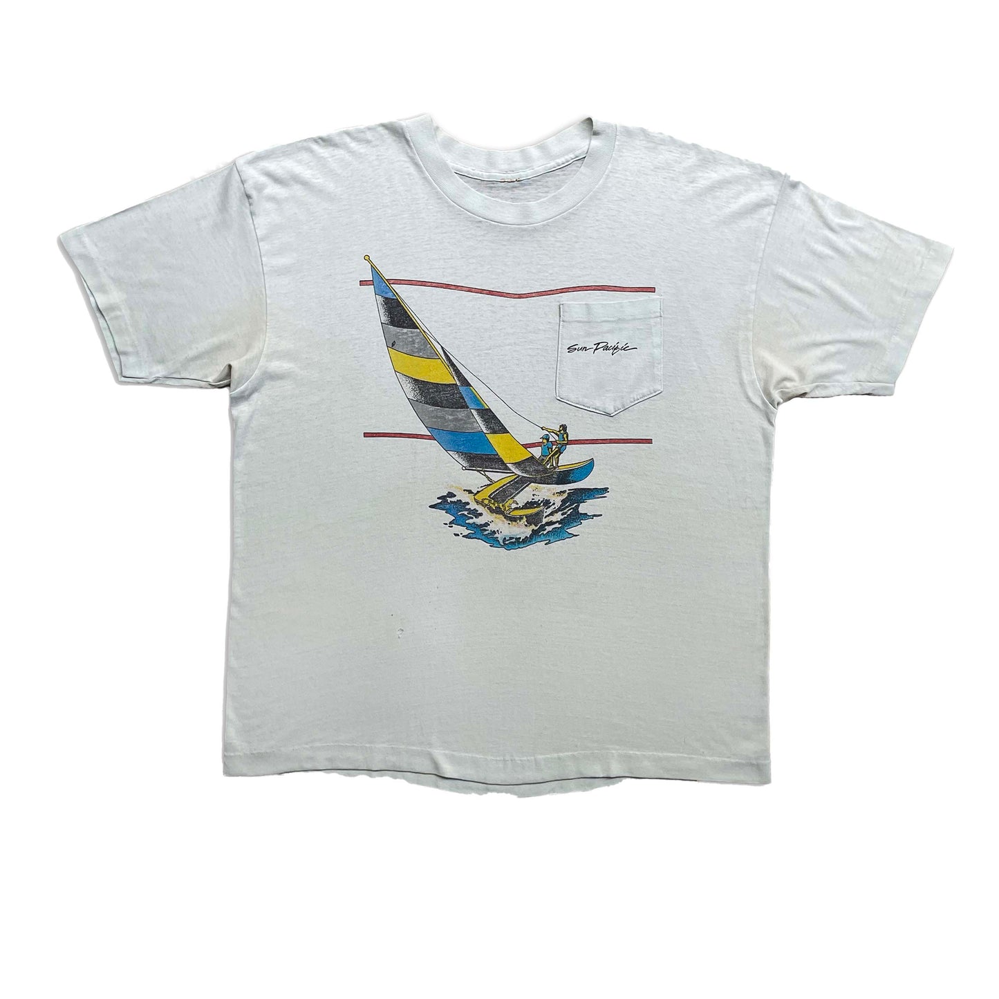 Sun Pacific T-Shirt - 1990s - XL