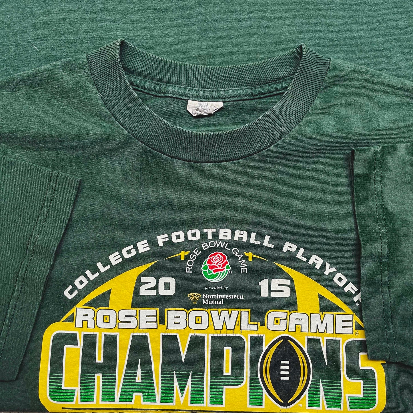 Oregon Ducks Rose Bowl Champions T-Shirt - 2015 - M