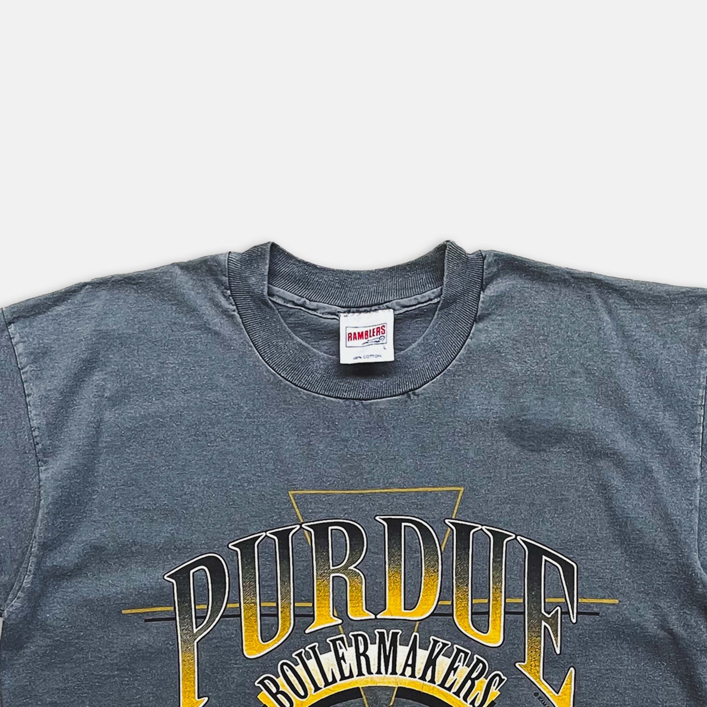 Purdue Boilermakers T-Shirt - 1980s - L