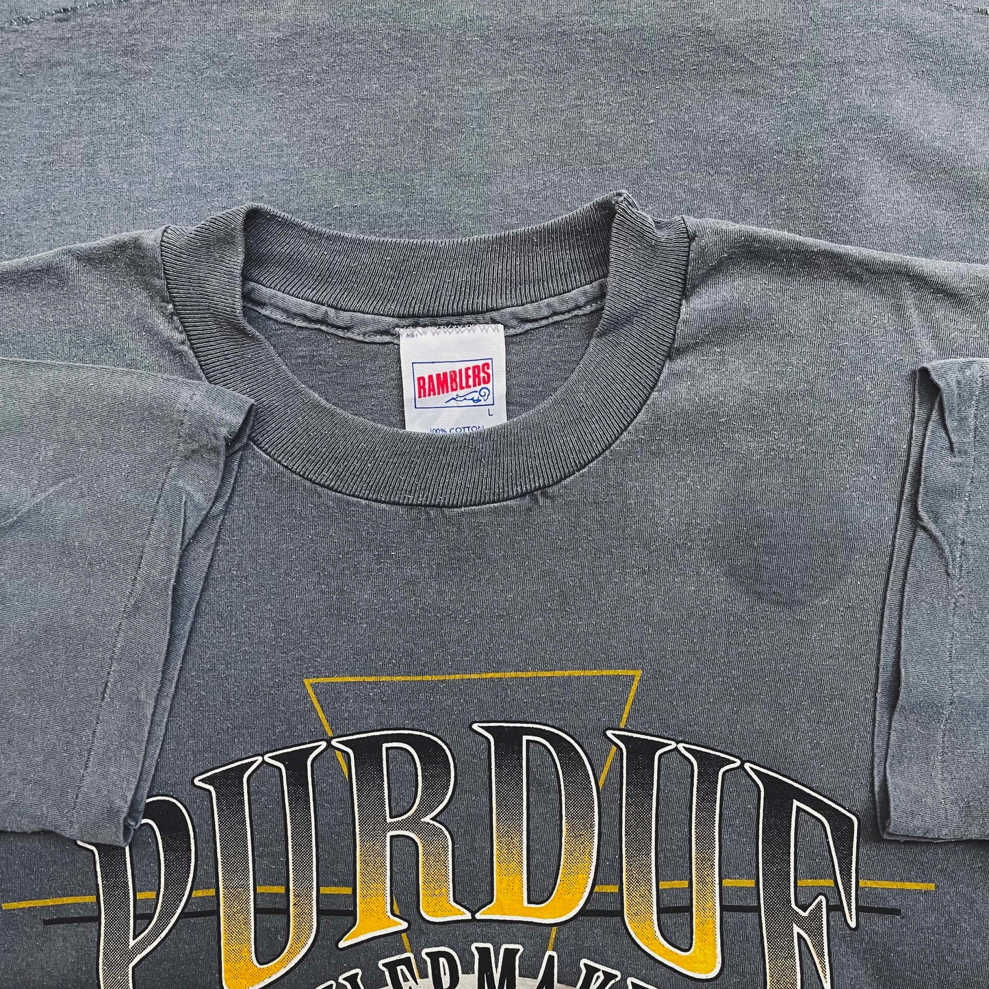 Purdue Boilermakers T-Shirt - 1980s - L