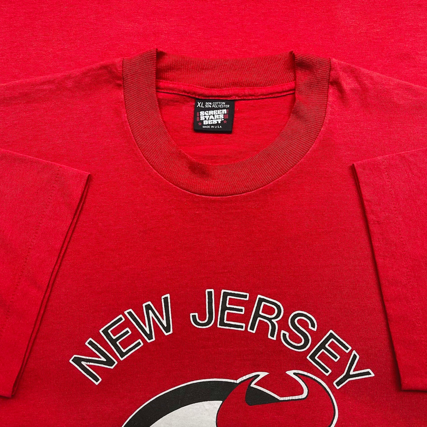 New Jersey Devils T-Shirt - 1980s - XL