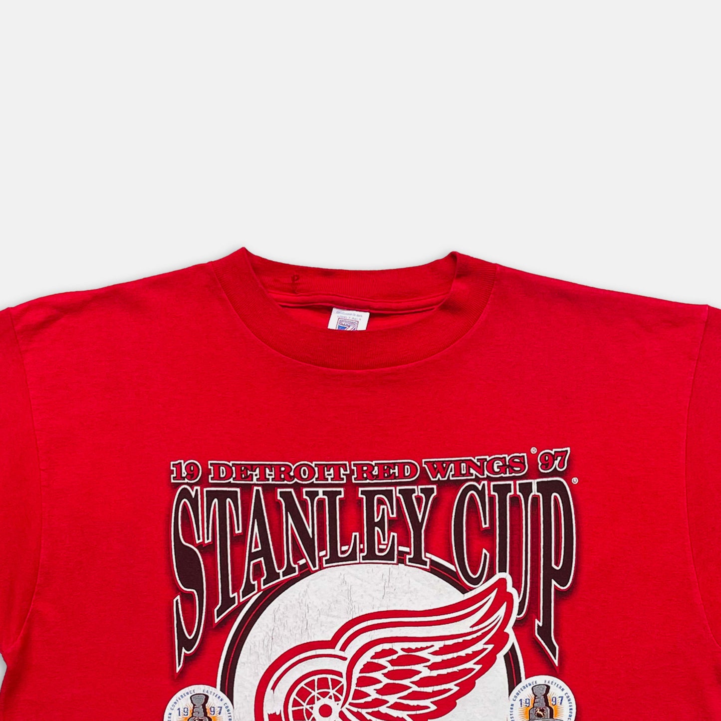 Detroit Red Wings Stanley Cup Champions T-Shirt - 1997 - XL