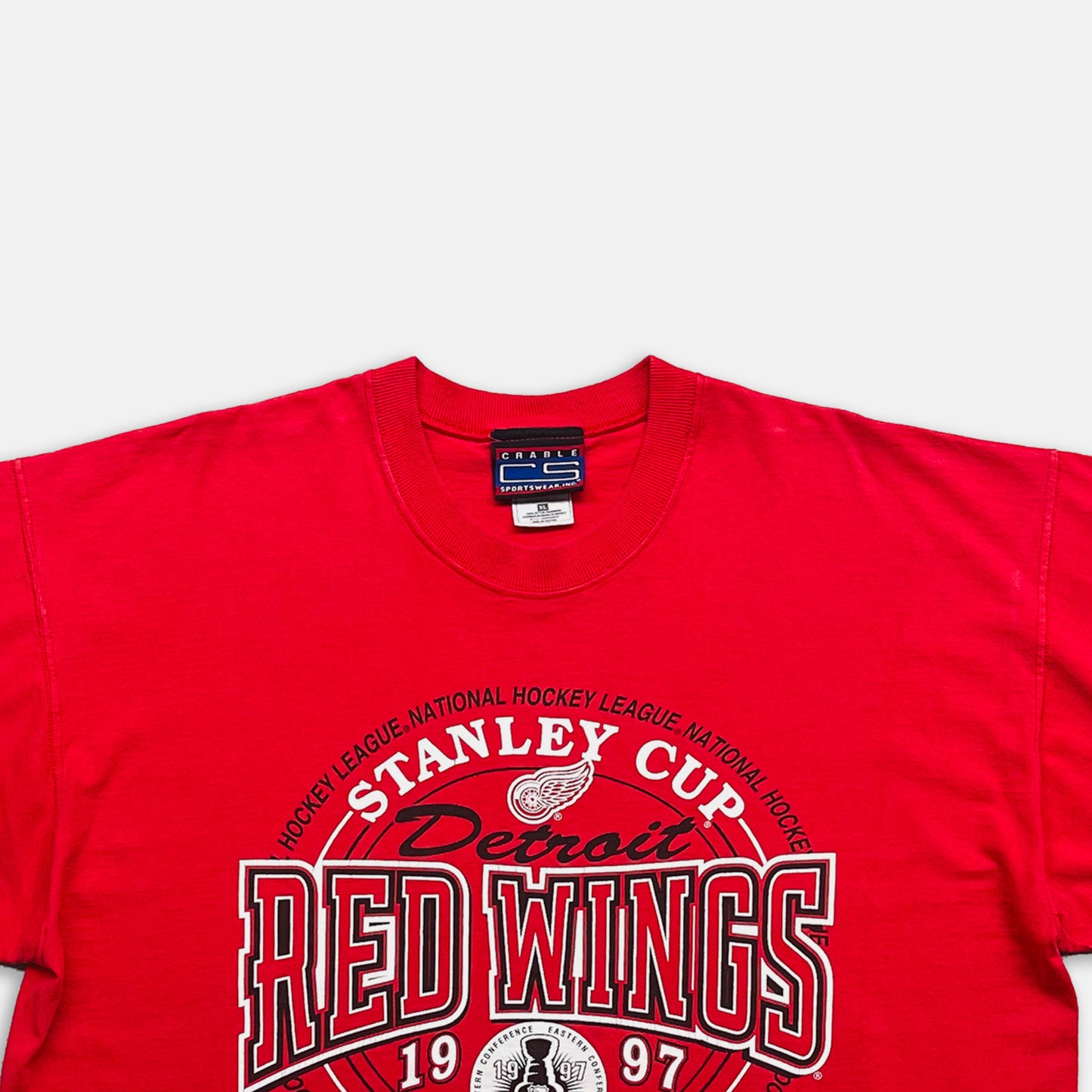 Detroit Red Wings Stanley Cup Champions T-Shirt - 1997 - XL