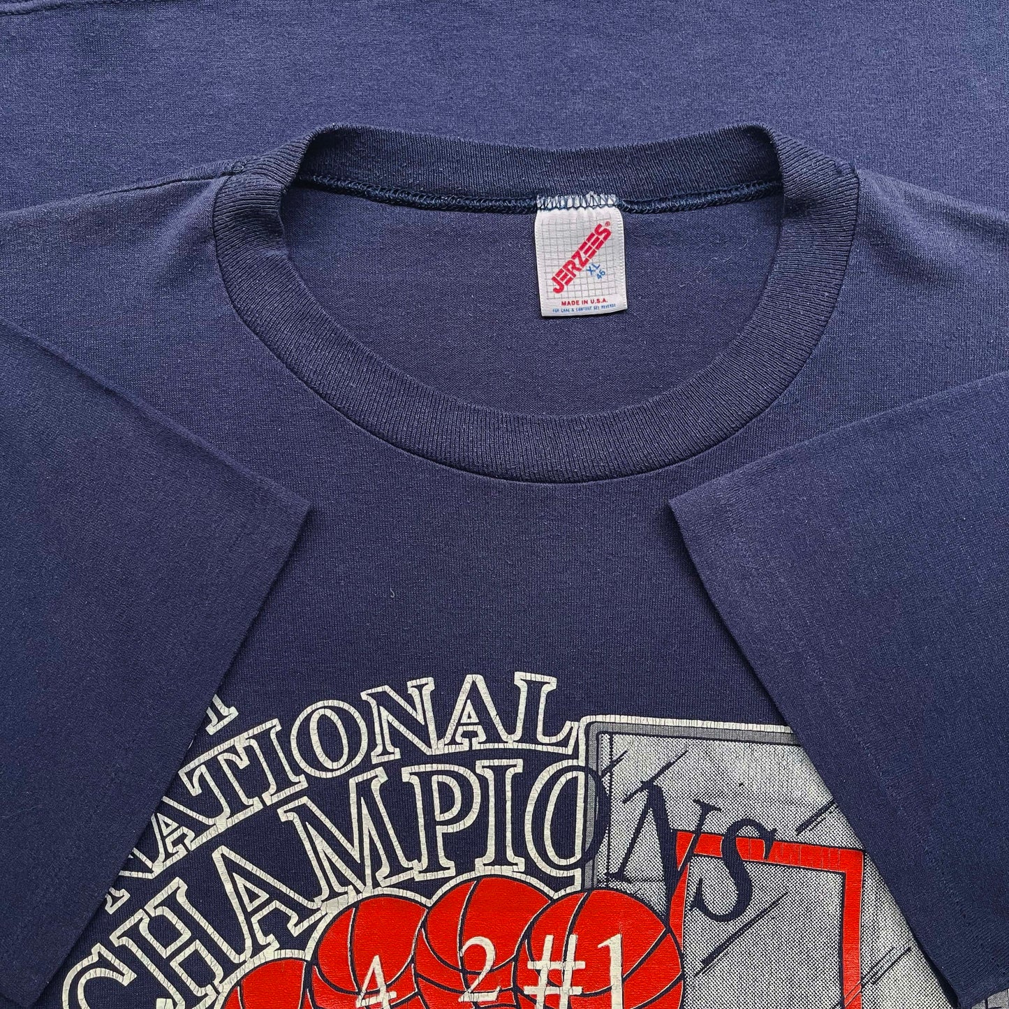 Duke 1991 National Champions T-Shirt - 1991 - XL