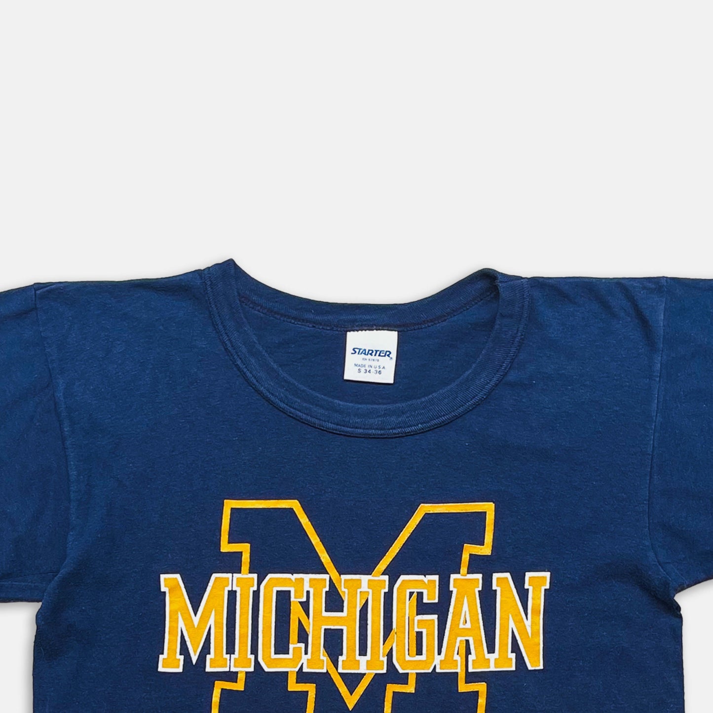 Michigan Go Blue T-Shirt - 1970s - S