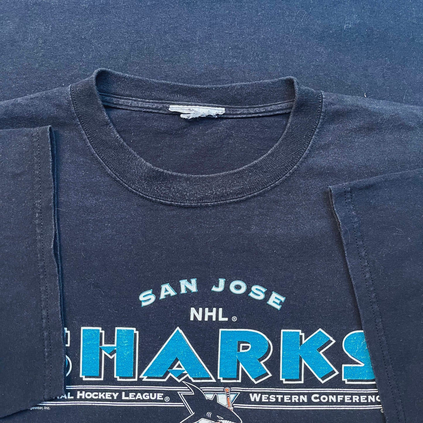 San Jose Sharks T-Shirt - 1990s - XL