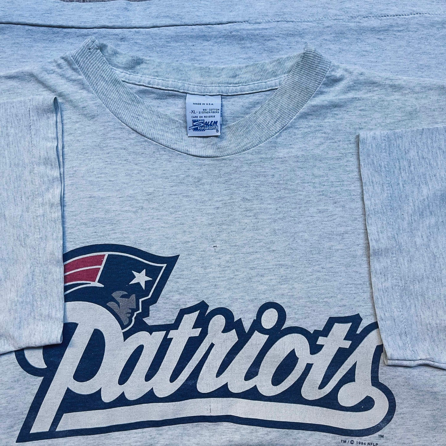 New England Patriots T-Shirt - 1994 - XL