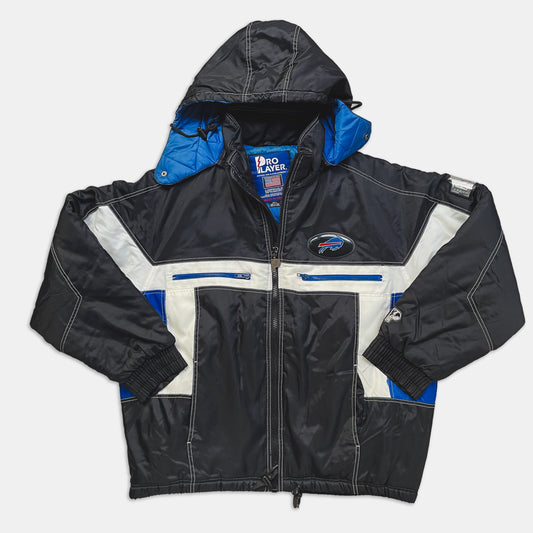 Buffalo Bills Oversize Zip-Up Jacket - 1990s - L