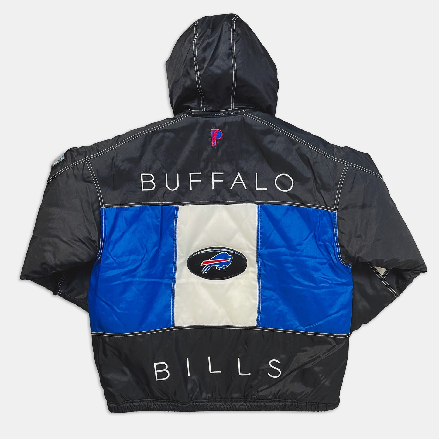 Buffalo Bills Oversize Zip-Up Jacket - 1990s - L