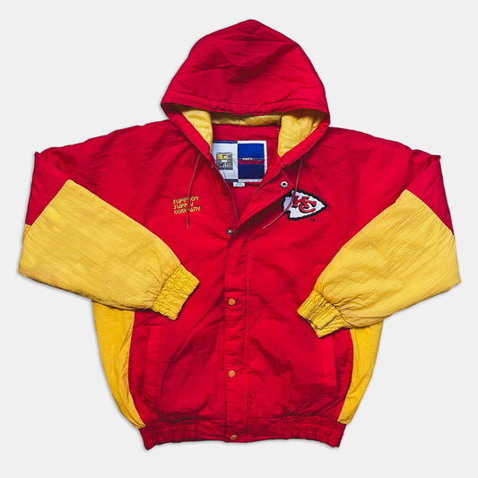 Kansas City Chiefs Zip-Up Jacket - 1990s - L