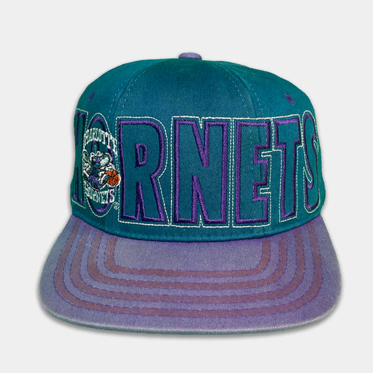 Charlotte Hornets Baseball Cap -  1990s - Adult