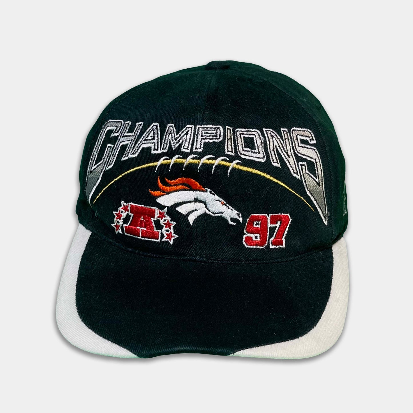 Denver Broncos AFC Champions 1997 Baseball Cap - 1990s - Adult