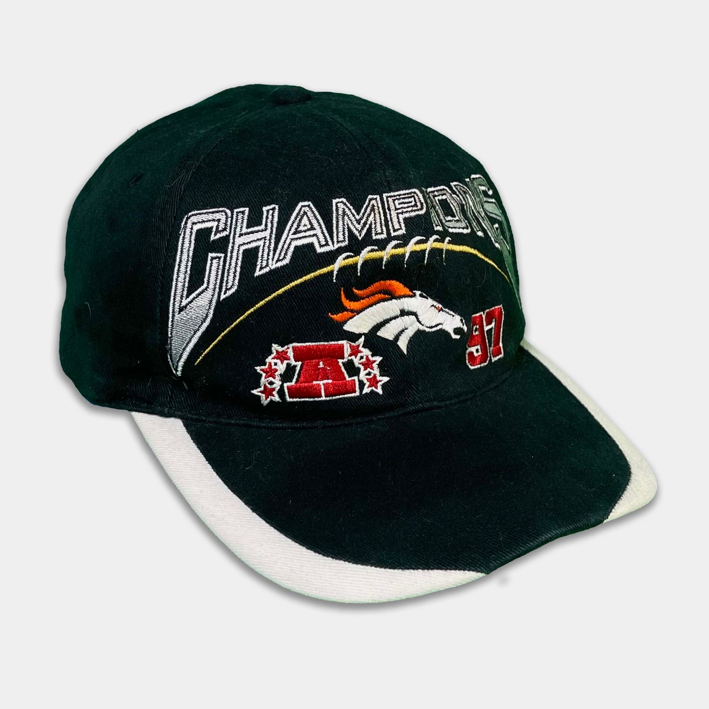 Denver Broncos AFC Champions 1997 Baseball Cap - 1990s - Adult