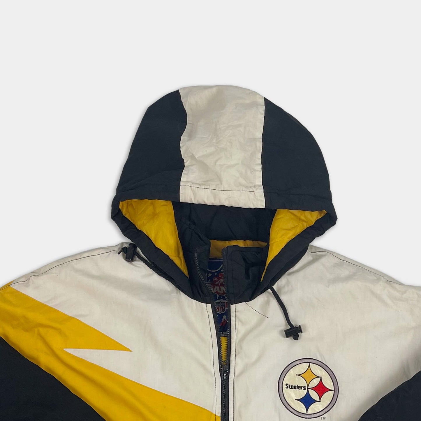 Pittsburgh Steelers Zip-Up Jacket - 1990s - L