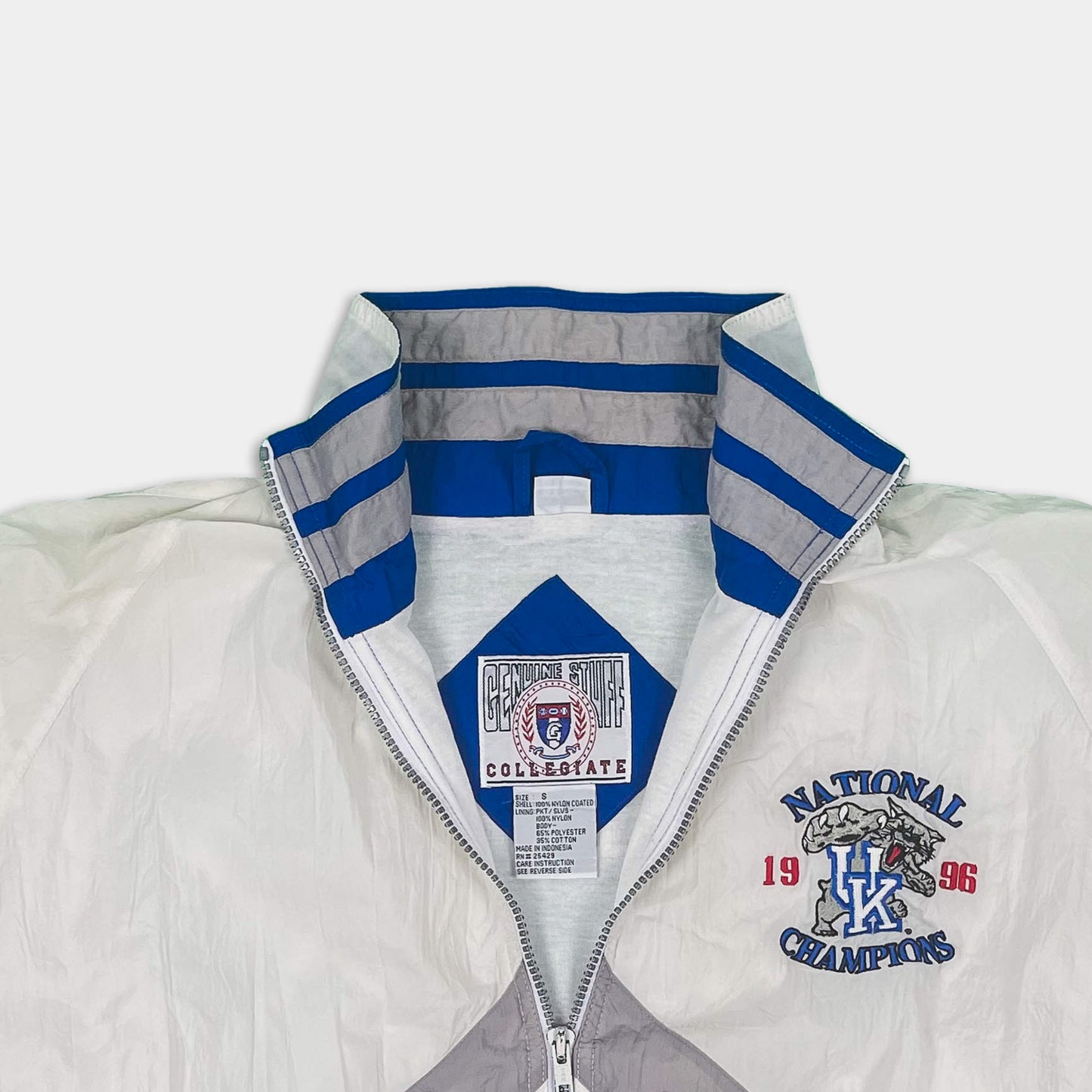 Kentucky Wildcats 1996 National Champions Windbreaker - 1990s - S