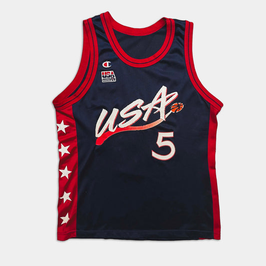 Grant Hill USA Basketball Jersey - 1990s - M