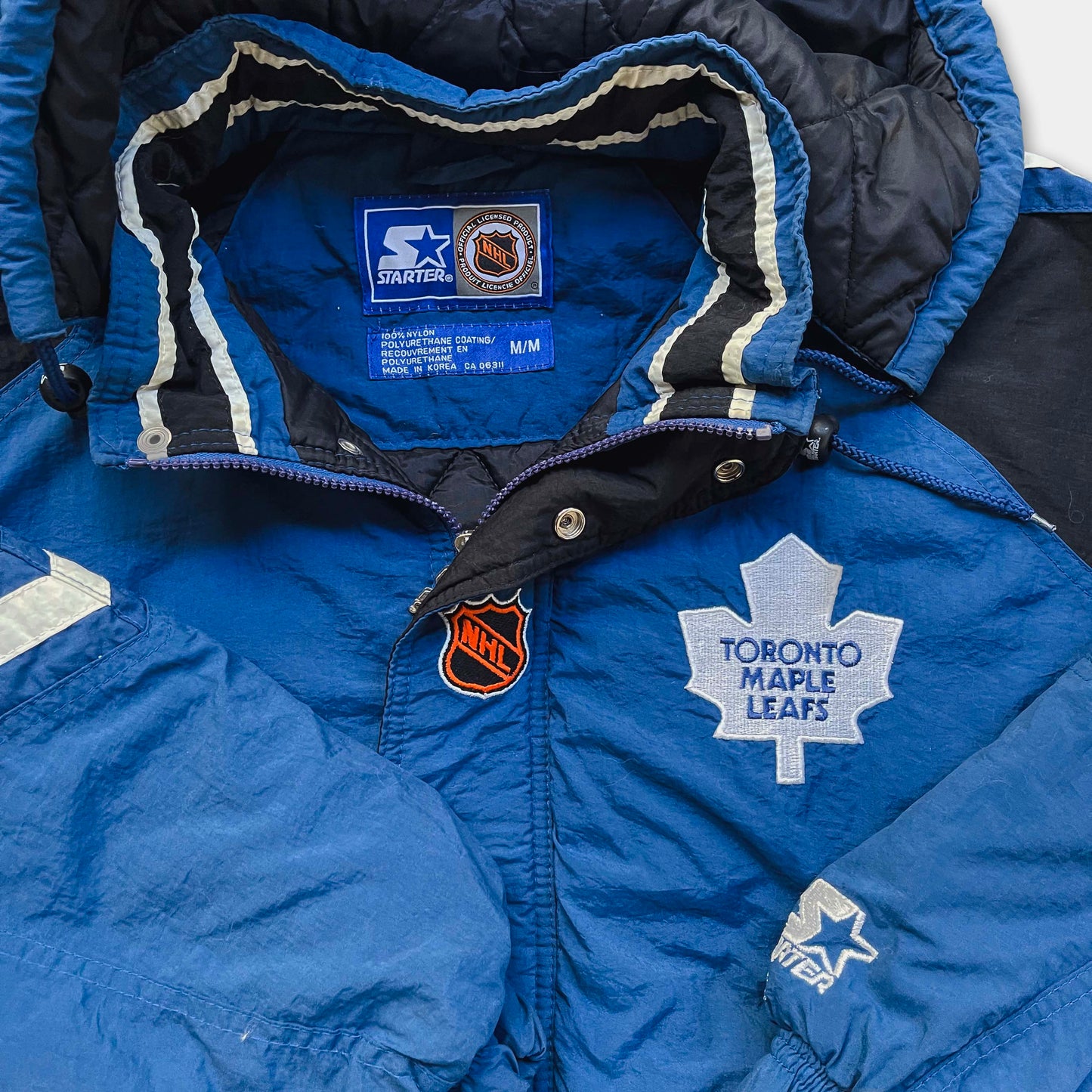 Toronto Maple Leafs Zip-Up Jacket - 1990s - M