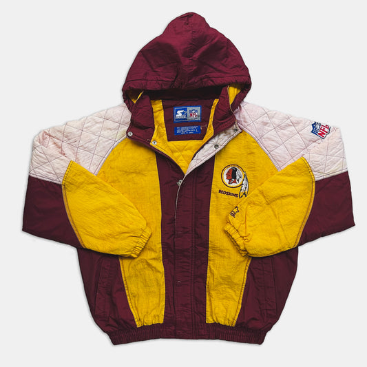 Washington Redskins Zip-Up Jacket - 1990s - L